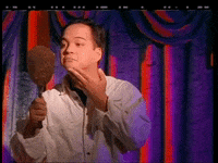 Joey Santiago Mirror GIF by PIXIES