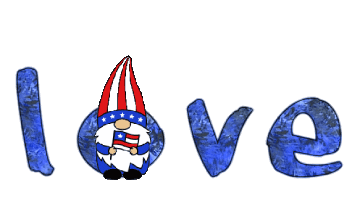 America Love Sticker