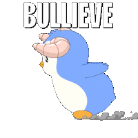 Run Running Sticker by Pudgy Penguins