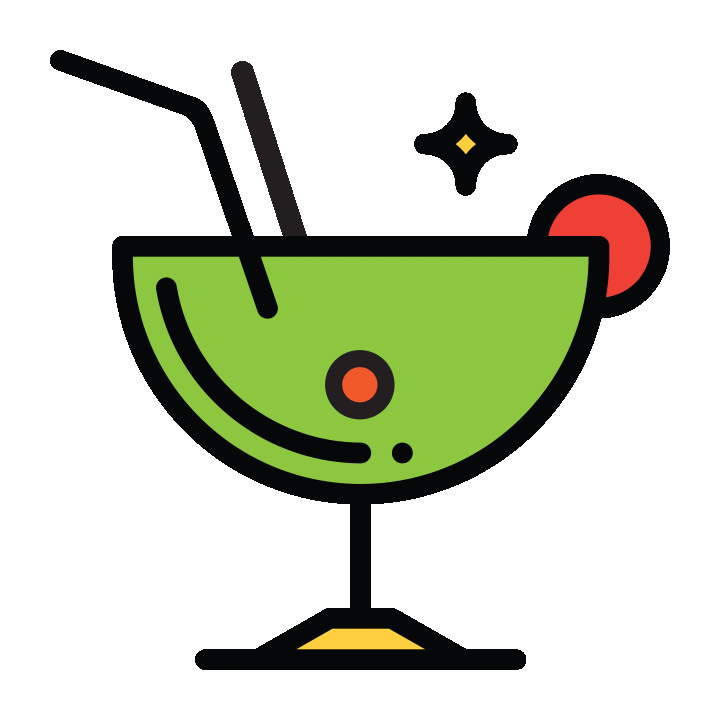 Party Drink Sticker