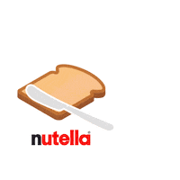 Breakfast Toast Sticker by Nutella France