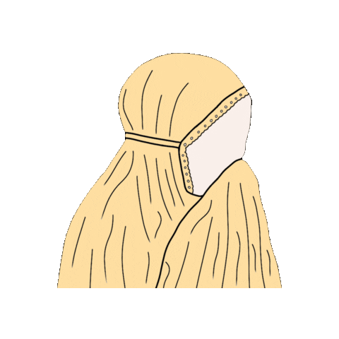 Girl Pray Sticker