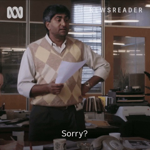 Sorry Excuse Me GIF by ABC TV + IVIEW