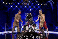 Flexing Got Talent GIF
