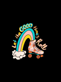 Good Times Rainbow GIF