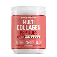 Collagen Glowing Skin Sticker by PurelyOptimal