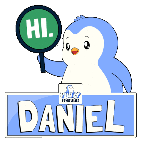 Penguin Daniel Sticker by Pudgy Penguins