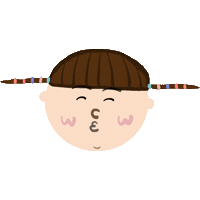 Girl Sticker