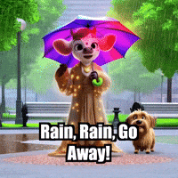 Go Away Rain GIF by Moosiahzen