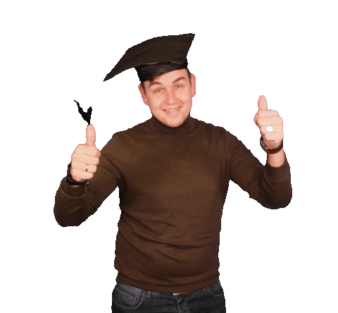 Diploma Geslaagd Sticker by Groen Uitzendburo