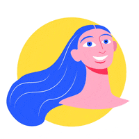 ScarlettMinz happy yoga back pain headturn GIF