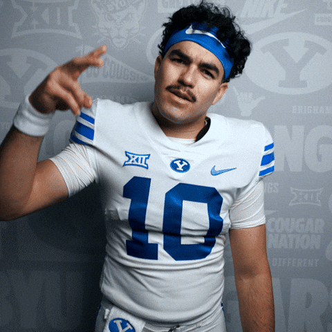 Byu Football Gocougs GIF by BYU Cougars