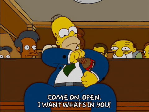 Angry Season 17 GIF by The Simpsons
