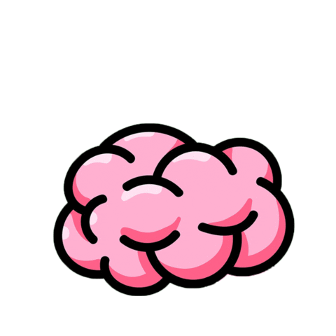 habiblearning thinking think idea brain Sticker