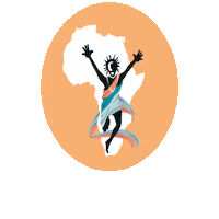 Tasteofmalawi logo women orange tom Sticker