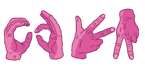 Skate Hands Sticker