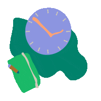 Time Organize Sticker by Mental Health Australia