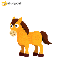 Chinese New Year Horse Sticker by Studycat language learning for kids