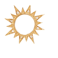 Sun Gold Sticker by Rosie Fortescue