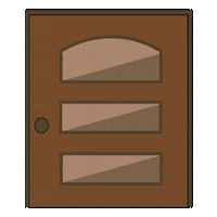 Home Door Sticker by QUIN BITE - The delicious raw bar!