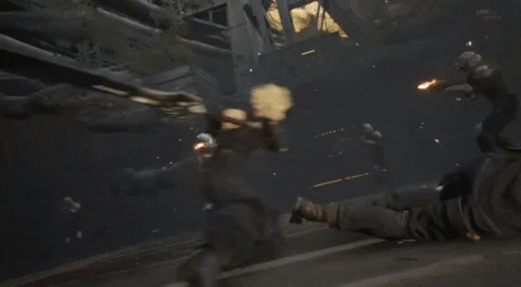 NinjaComix cloud strife ff7 remake ff7 rebirth GIF
