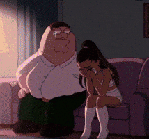 Consoling Ariana Grande GIF