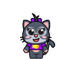 Cute Cat Sticker by Tiny Minies