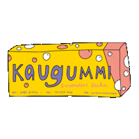 minkjas bubblegum kiosk kaugummi minkjas Sticker