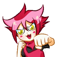 wan_illu ok yay wan hifive Sticker