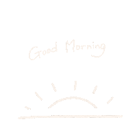Good Morning Sticker