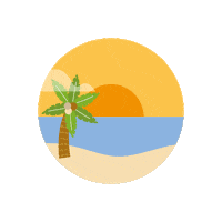 Summer Beach Sticker by UPF