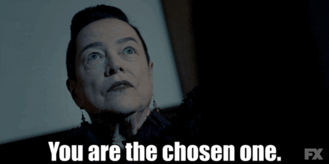 surprised american horror story GIF by AHS