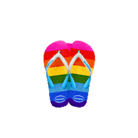 havaianasapac love summer rainbow gay Sticker