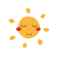 adelphiephie happy hot summer fire Sticker