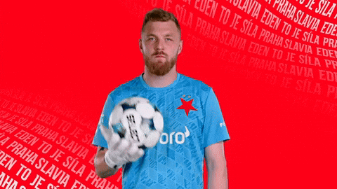 Football Ball GIF by SK Slavia Praha