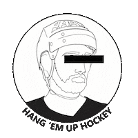 Ice Hockey Bucket Sticker by Hang Em Up Hockey