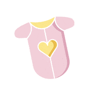 girl baby Sticker by Gender Reveal Game