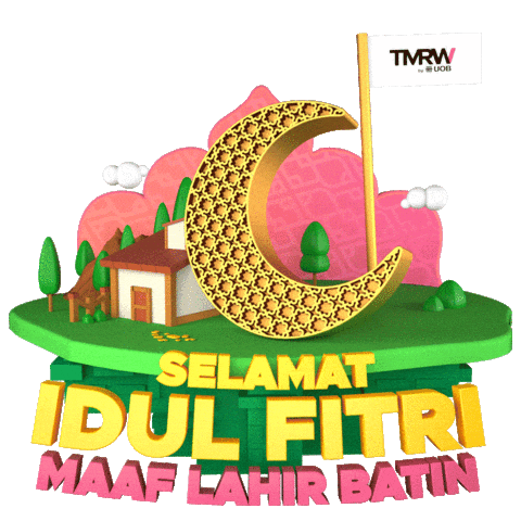 tmrwindonesia ramadan bank neo idul fitri Sticker
