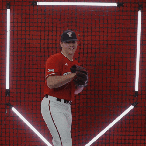Logan Addison GIF by Texas Tech Baseball