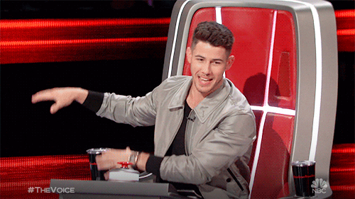 Nick Jonas Nbc GIF by The Voice