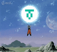To The Moon Crypto GIF by Eco
