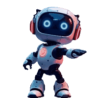 Domebot Sticker by projectdome