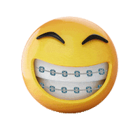Happy Smile Sticker by OrthoDontic
