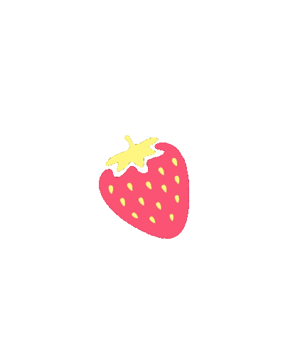 Pop Strawberry Sticker by Spindrift Sparkling Water