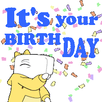 Celebrate Happy Birthday Sticker by Ordinary Friends