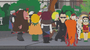 halloween people GIF by South Park 