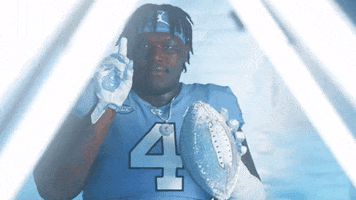 North Carolina Football GIF by UNC Tar Heels
