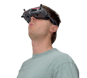 HobbyDrone giphyupload drone fpv goggles Sticker