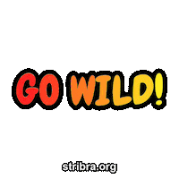 Go Wild Fun Sticker by stribra