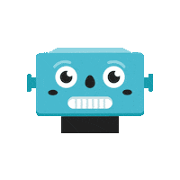 Robot Ilerna Sticker by ilernaformacio